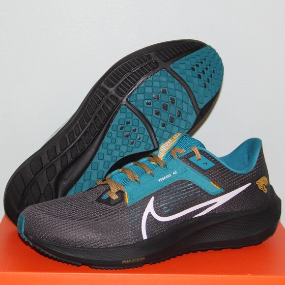 Nike Air Zoom Pegasus 40 Jacksonville Jaguars Running Shoes Mens 9 main image 5